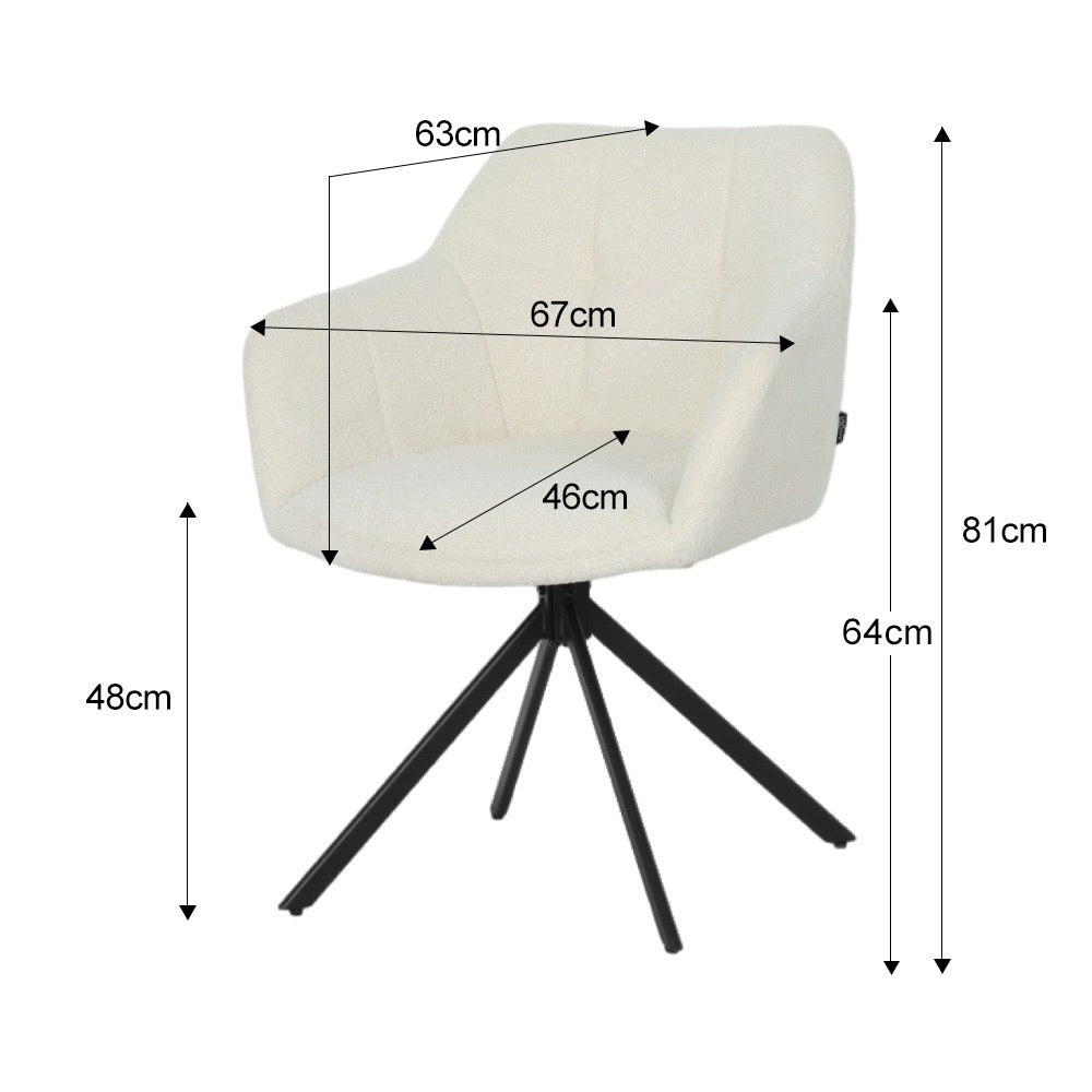 Eetkamerstoel Rosalie