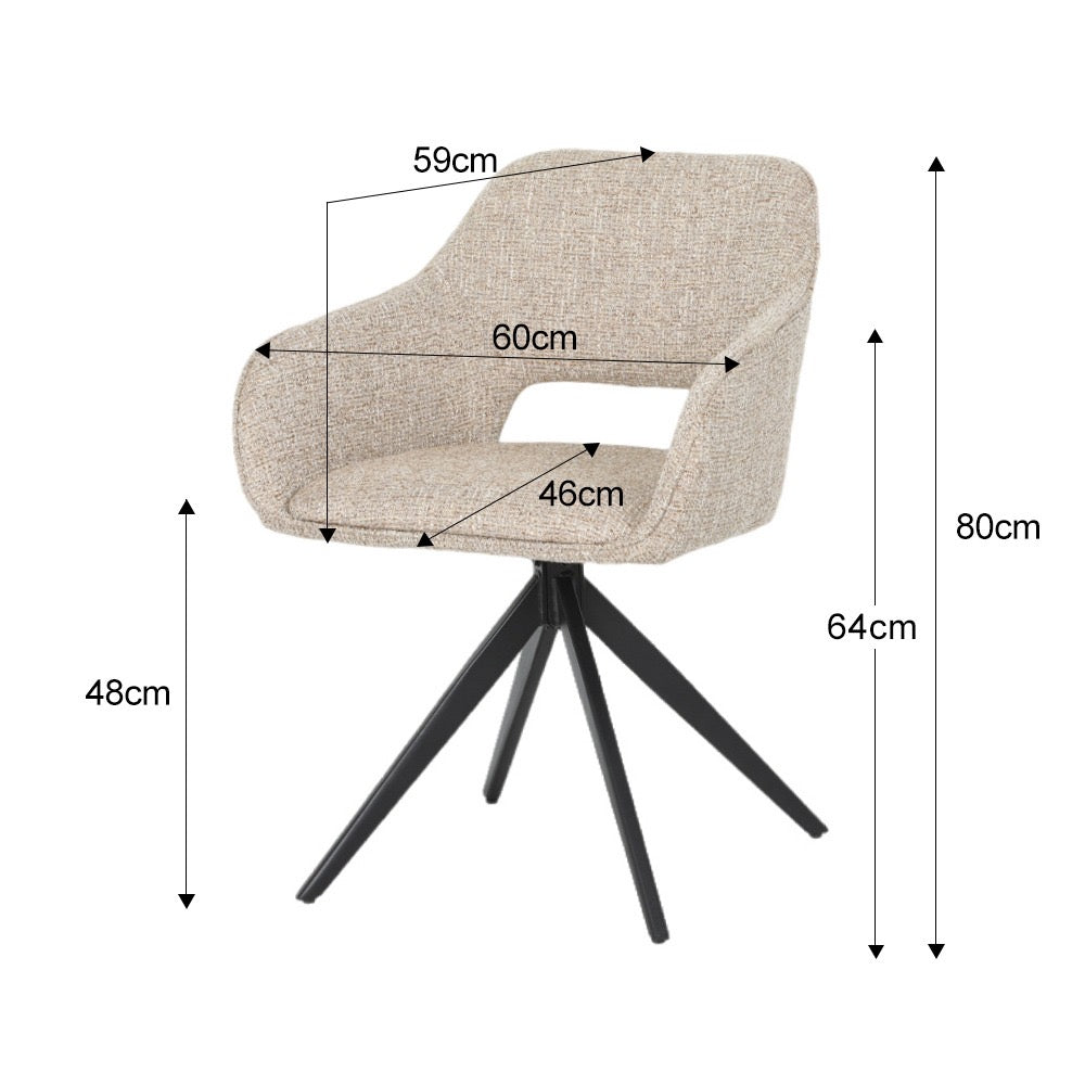 Eetkamerstoel Jordan