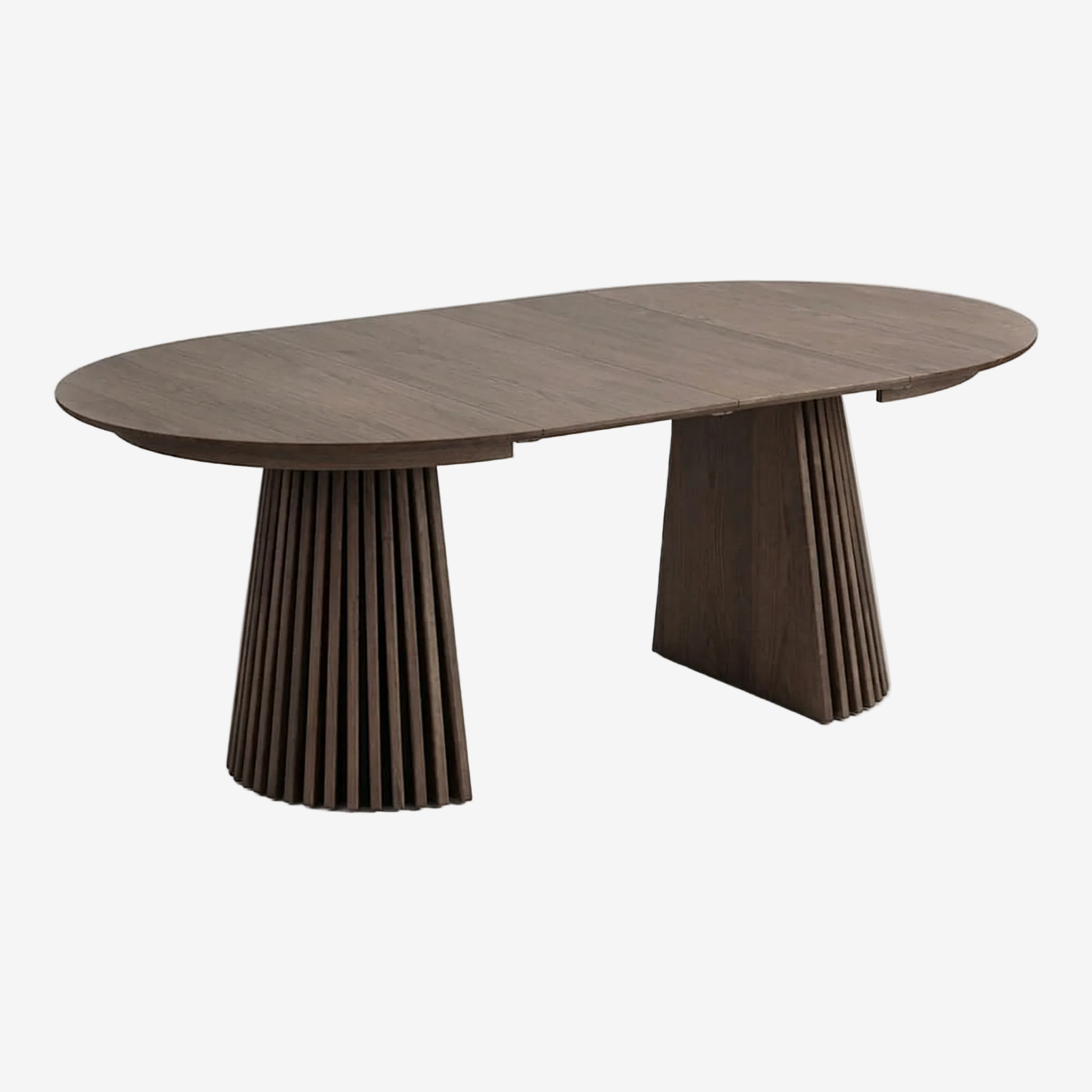 Nova Ovale Eettafel Walnoot 120-160-200 cm