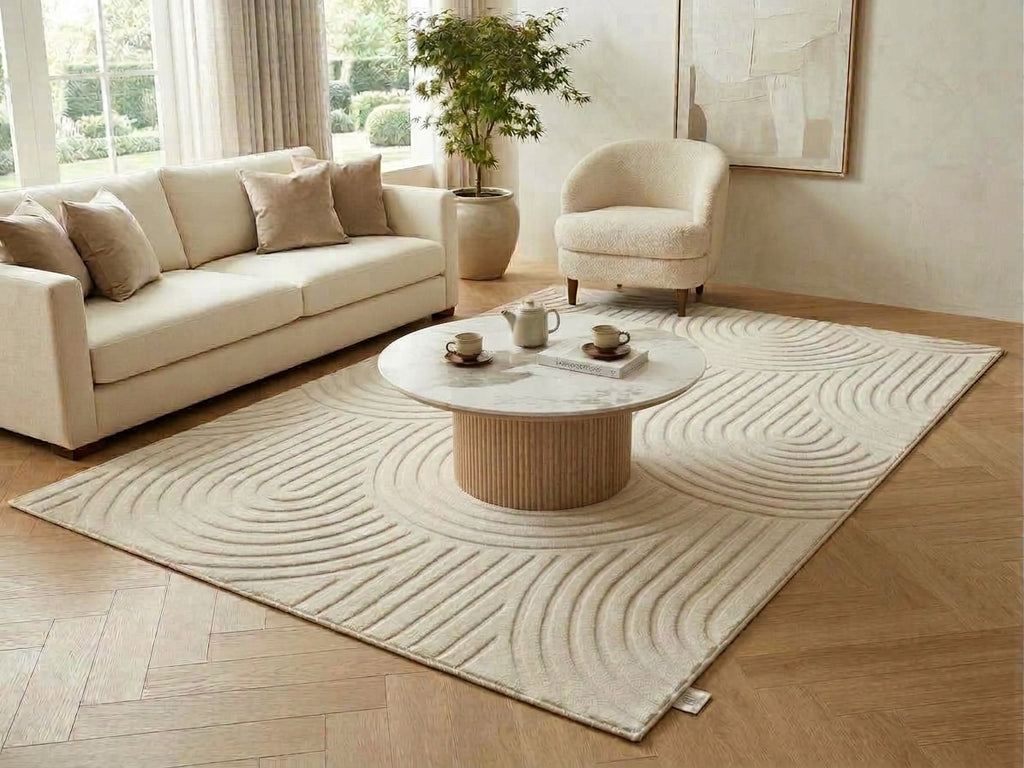Vloerkleed Yuto 160x230 - Cremé